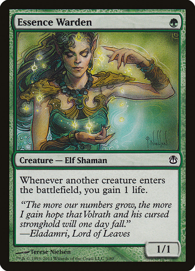 Essence Warden [Duel Decks: Ajani vs. Nicol Bolas] - Magic: The Gathering - Card Brawlers | Quebec | Canada |