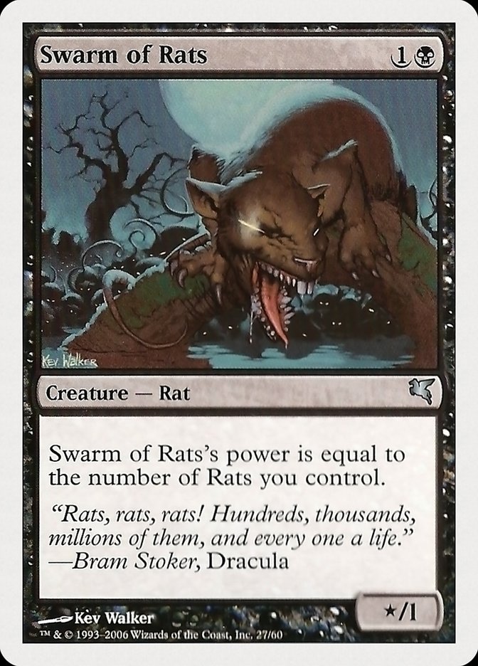 Swarm of Rats (27) [Hachette UK] - Magic: The Gathering - Card Brawlers | Quebec | Canada |