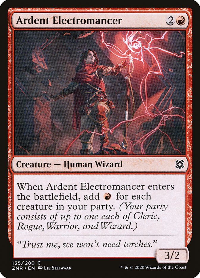 Ardent Electromancer [Zendikar Rising] - Magic: The Gathering - Card Brawlers | Quebec | Canada |