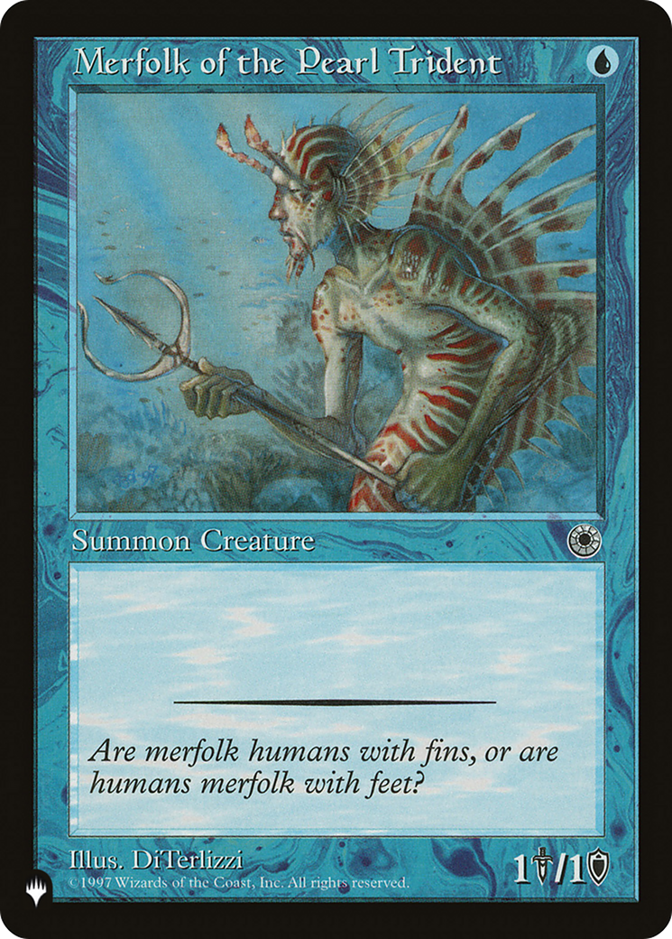 Merfolk of the Pearl Trident [The List] - Magic: The Gathering - Card Brawlers | Quebec | Canada |