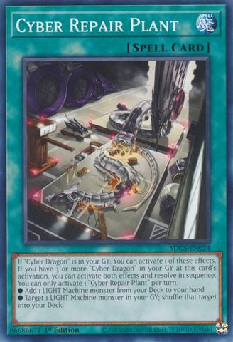 Cyber Repair Plant [SDCS-EN024] Common - Yu-Gi-Oh! - Card Brawlers | Quebec | Canada |