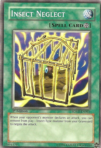 Insect Neglect [SOVR-EN061] Common - Yu-Gi-Oh! - Card Brawlers | Quebec | Canada |