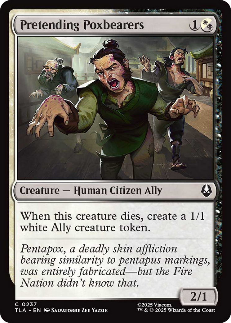 Pretending Poxbearers [Avatar: The Last Airbender] - Magic: The Gathering - Card Brawlers | Quebec | Canada |
