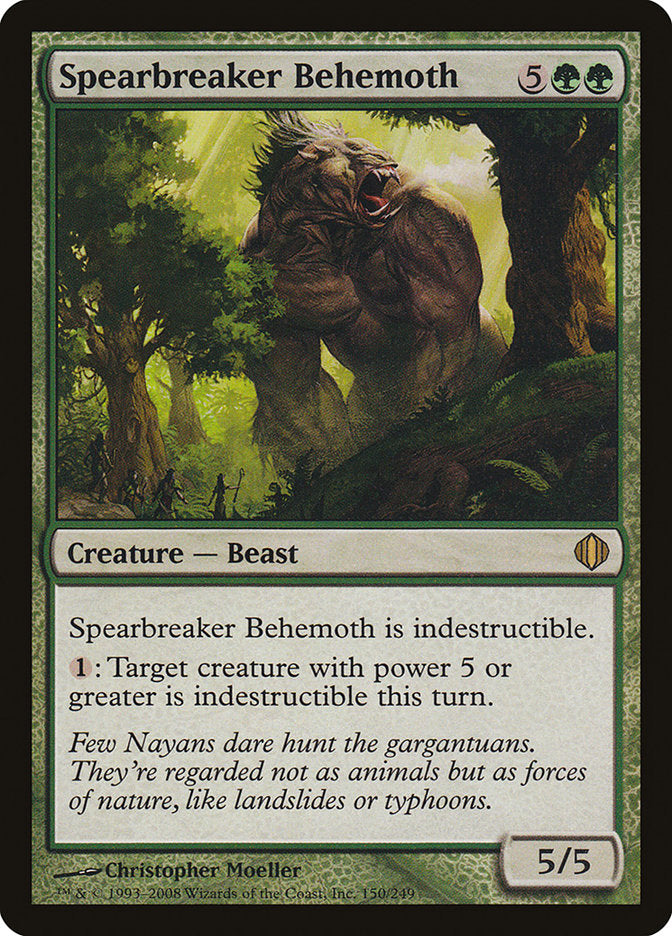 Spearbreaker Behemoth [Shards of Alara] - Magic: The Gathering - Card Brawlers | Quebec | Canada |
