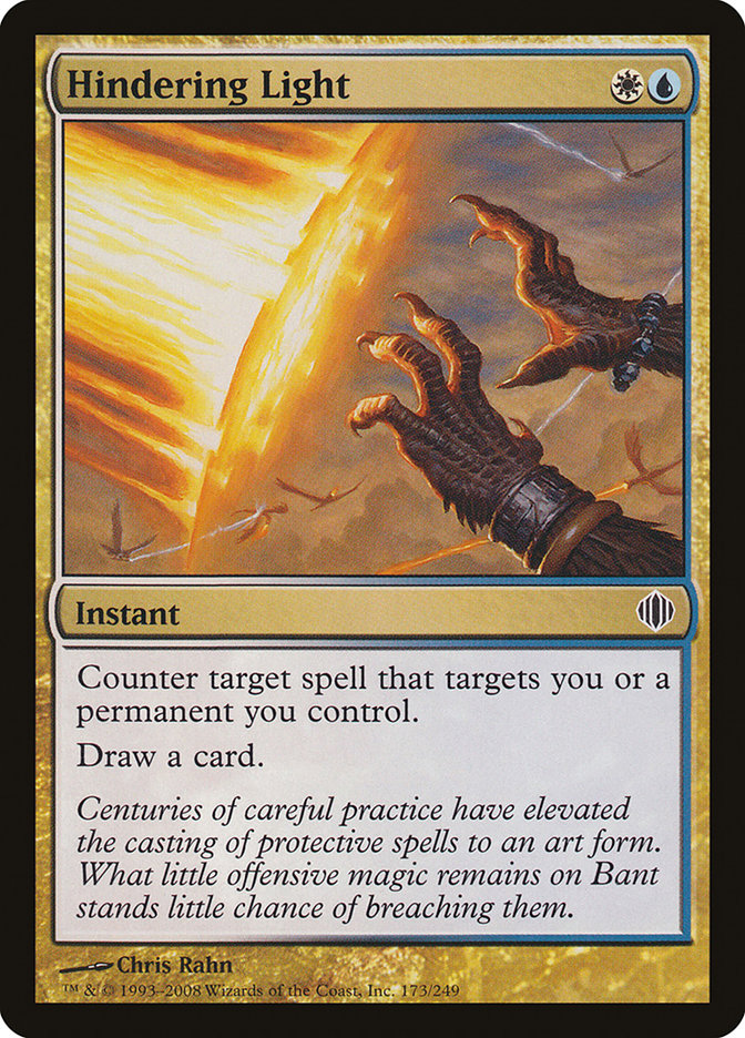 Hindering Light [Shards of Alara] - Magic: The Gathering - Card Brawlers | Quebec | Canada |