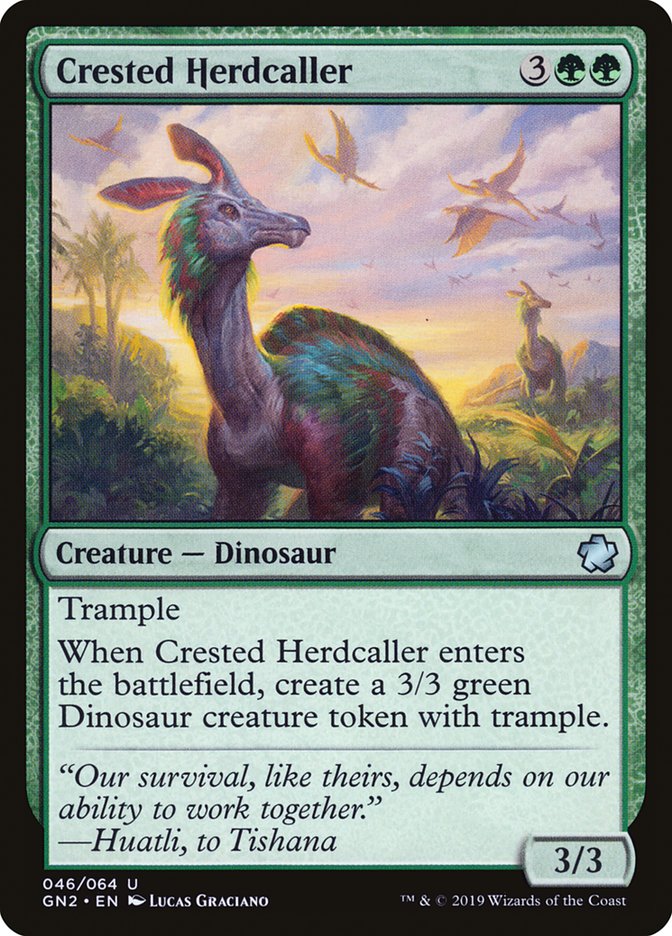Crested Herdcaller [Game Night 2019] - Magic: The Gathering - Card Brawlers | Quebec | Canada |