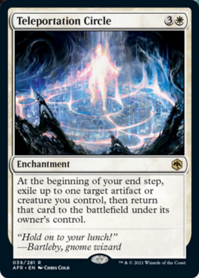 Teleportation Circle [Dungeons & Dragons: Adventures in the Forgotten Realms] - Magic: The Gathering - Card Brawlers | Quebec | Canada |