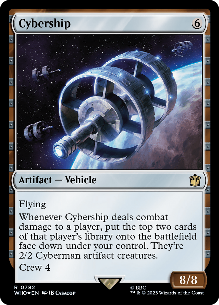 Cybership (Surge Foil) [Doctor Who] - Magic: The Gathering - Card Brawlers | Quebec | Canada |
