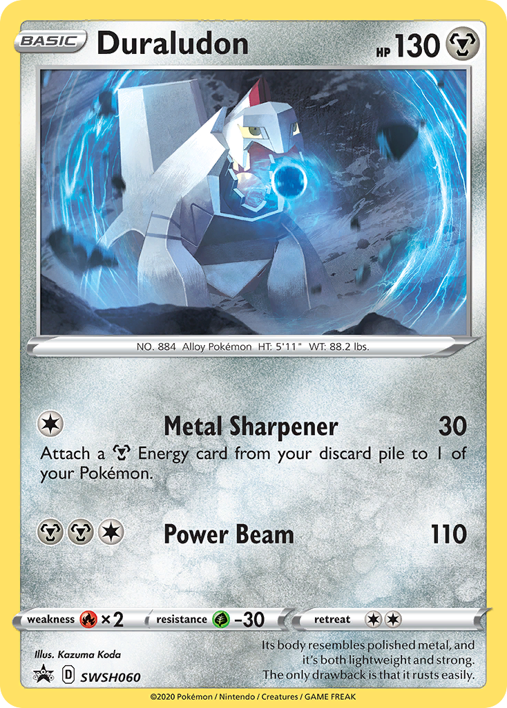 Duraludon (SWSH060) [Sword & Shield: Black Star Promos] - Pokémon - Card Brawlers | Quebec | Canada |