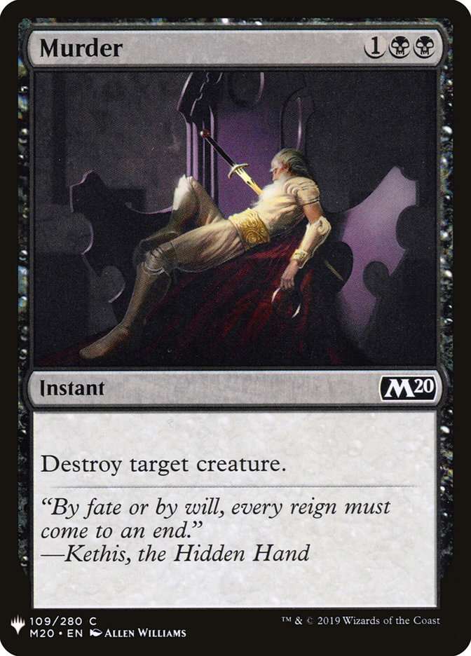 Murder [Mystery Booster] - Magic: The Gathering - Card Brawlers | Quebec | Canada |
