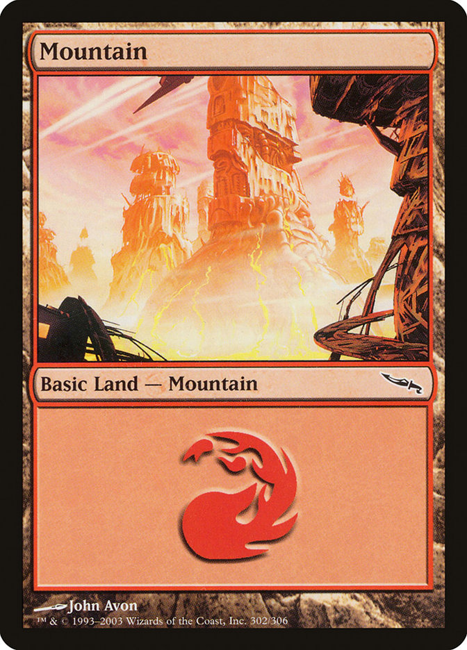 Mountain (302) [Mirrodin] - Magic: The Gathering - Card Brawlers | Quebec | Canada |