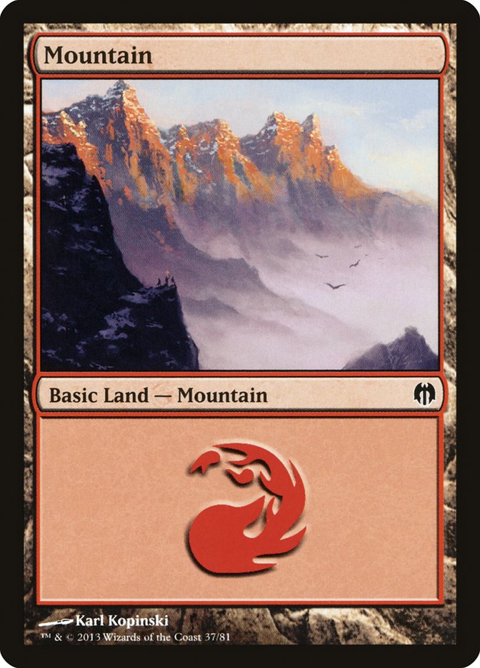 Mountain (37) [Duel Decks: Heroes vs. Monsters] - Magic: The Gathering - Card Brawlers | Quebec | Canada |