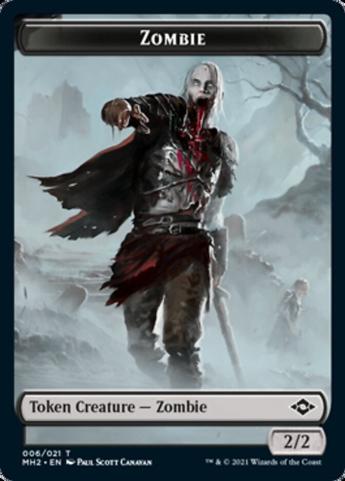 Clue (14) // Zombie Double-Sided Token [Modern Horizons 2 Tokens] - Magic: The Gathering - Card Brawlers | Quebec | Canada |