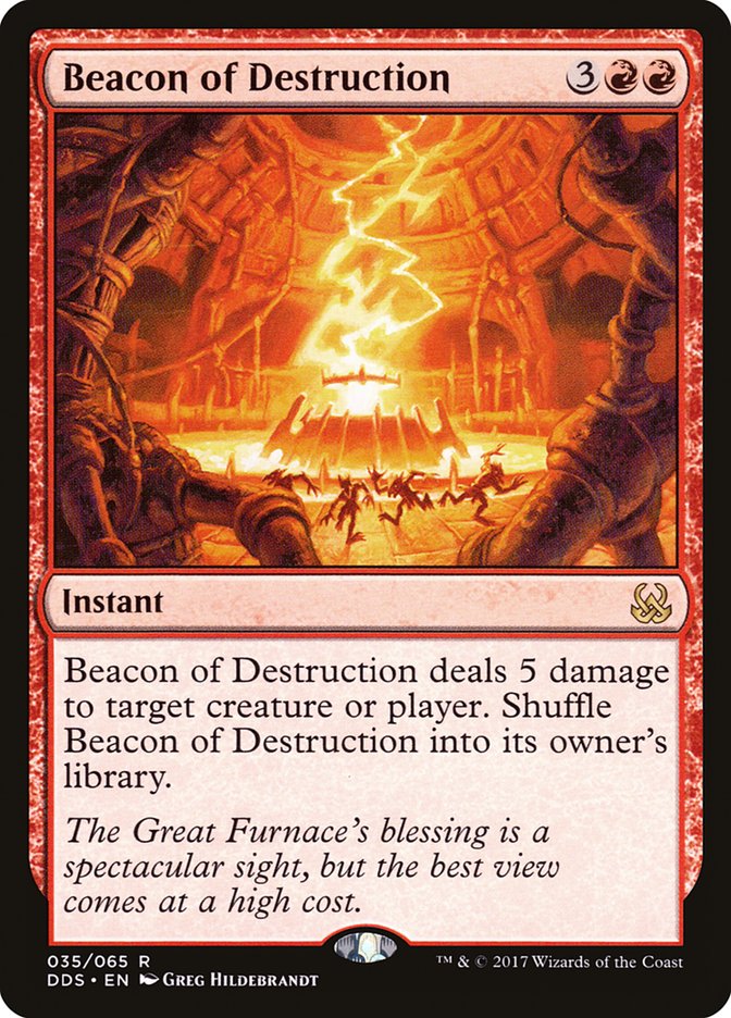 Beacon of Destruction [Duel Decks: Mind vs. Might] - Magic: The Gathering - Card Brawlers | Quebec | Canada |
