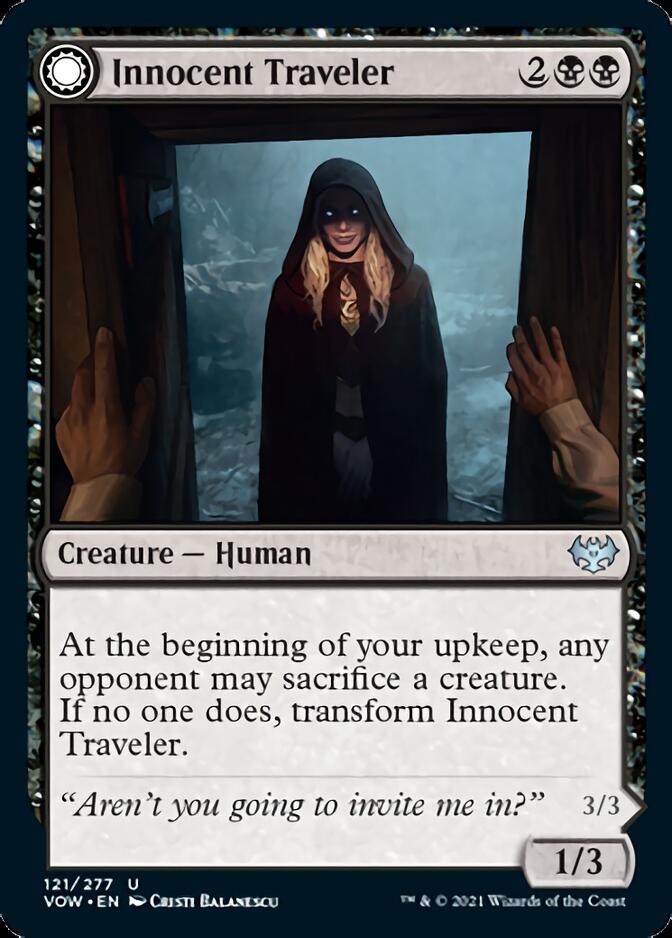 Innocent Traveler // Malicious Invader [Innistrad: Crimson Vow] - Magic: The Gathering - Card Brawlers | Quebec | Canada |