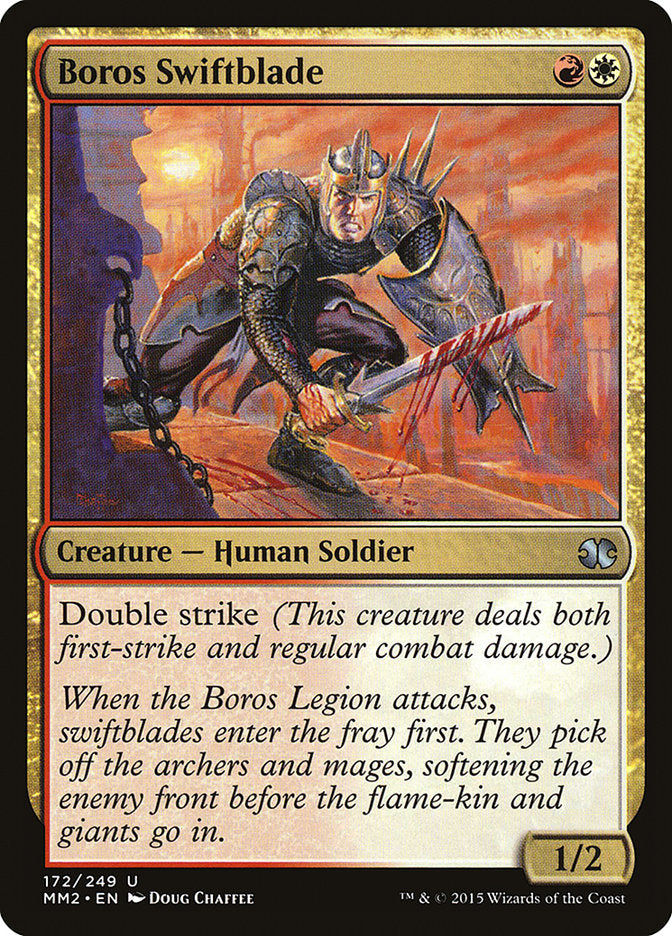 Boros Swiftblade [Modern Masters 2015] - Magic: The Gathering - Card Brawlers | Quebec | Canada |
