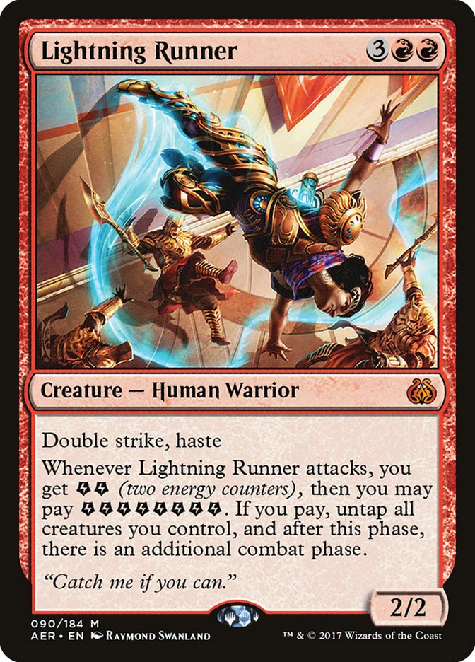 Lightning Runner [Aether Revolt] - Magic: The Gathering - Card Brawlers | Quebec | Canada |