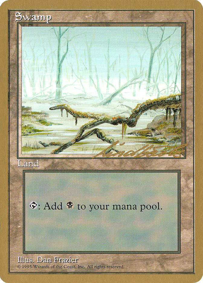 Swamp (ll372) (Leon Lindback) [Pro Tour Collector Set] - Magic: The Gathering - Card Brawlers | Quebec | Canada |