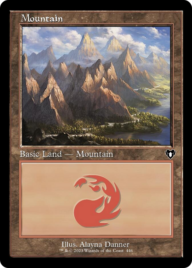 Mountain (446) (Retro) [Commander Masters] - Magic: The Gathering - Card Brawlers | Quebec | Canada |