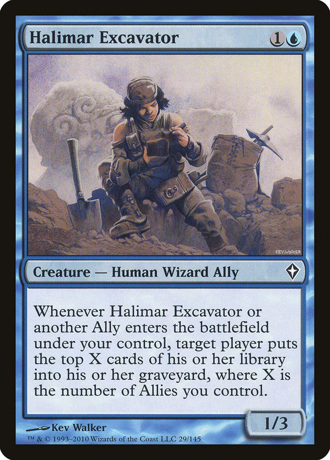 Halimar Excavator [Worldwake] - Magic: The Gathering - Card Brawlers | Quebec | Canada |