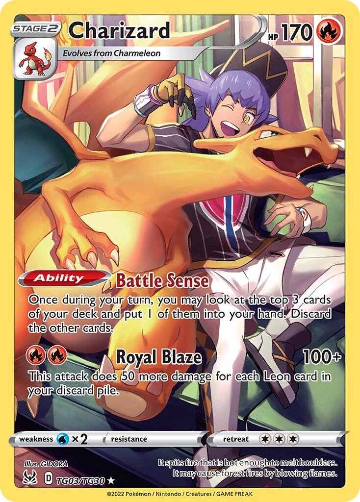 Charizard (TG03/TG30) [Sword & Shield: Lost Origin] - Pokémon - Card Brawlers | Quebec | Canada |