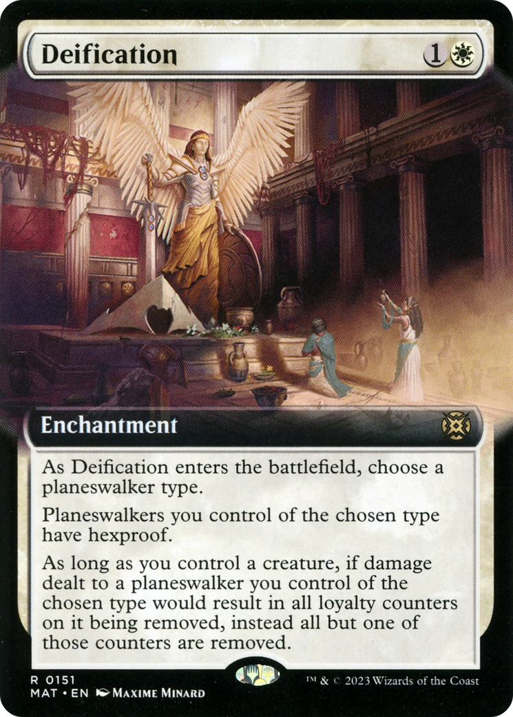 Deification (Extended Art) [March of the Machine: The Aftermath] - Magic: The Gathering - Card Brawlers | Quebec | Canada |