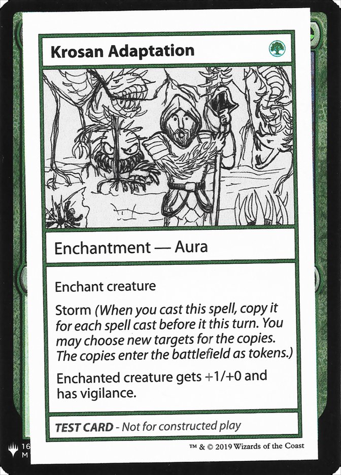 Krosan Adaptation [Mystery Booster Playtest Cards] - Magic: The Gathering - Card Brawlers | Quebec | Canada |