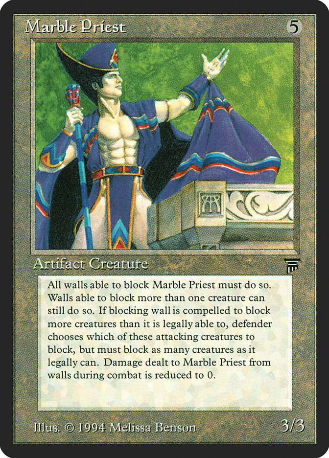 Marble Priest [Legends] - Magic: The Gathering - Card Brawlers | Quebec | Canada |