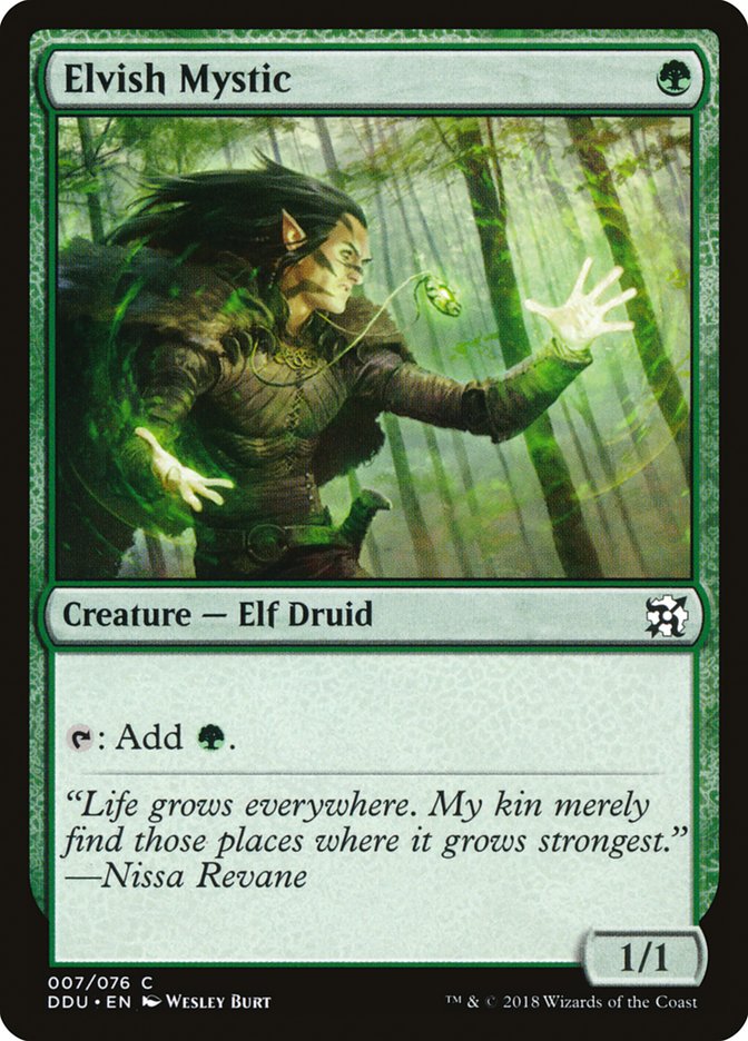 Elvish Mystic [Duel Decks: Elves vs. Inventors] - Magic: The Gathering - Card Brawlers | Quebec | Canada |
