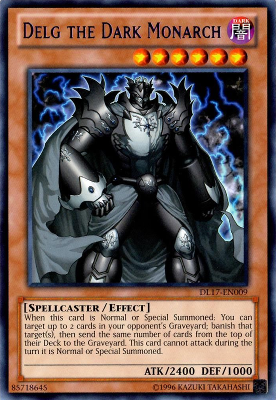 Delg the Dark Monarch (Purple) [DL17-EN009] Rare - Yu-Gi-Oh! - Card Brawlers | Quebec | Canada |