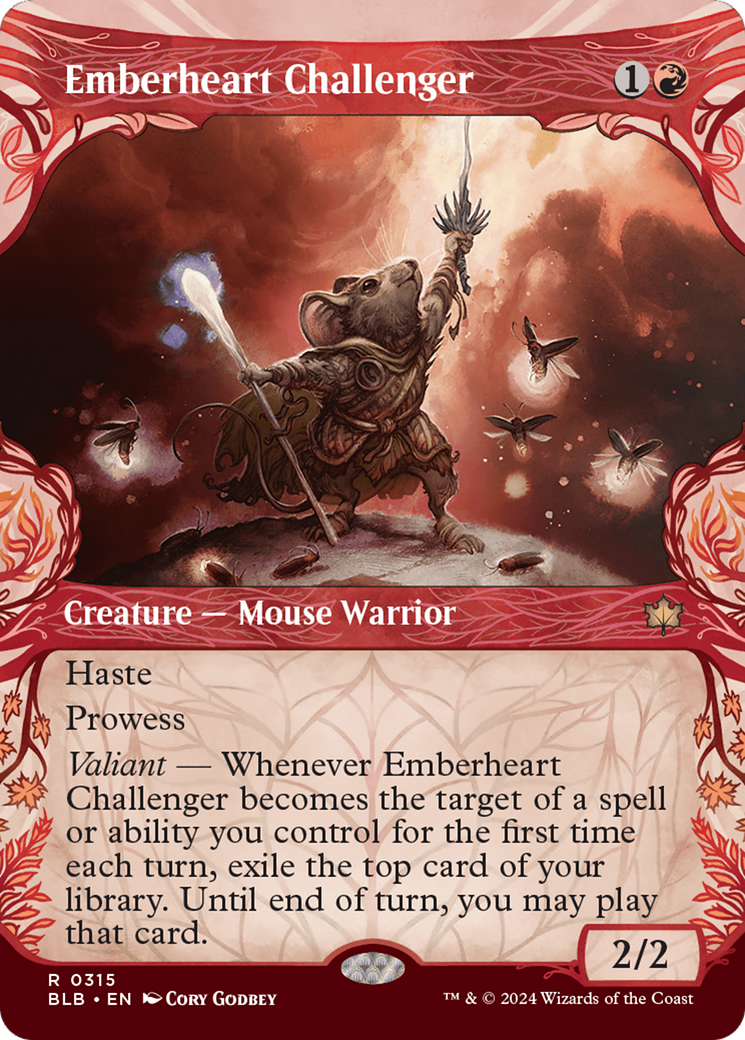 Emberheart Challenger (Showcase) [Bloomburrow] - Magic: The Gathering - Card Brawlers | Quebec | Canada |
