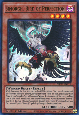 Simorgh, oiseau de perfection [MP23-EN016] Ultra rare 