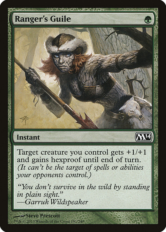 Ranger's Guile [Magic 2014] - Magic: The Gathering - Card Brawlers | Quebec | Canada |