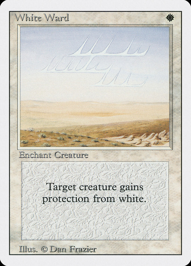 White Ward [Revised Edition] - Magic: The Gathering - Card Brawlers | Quebec | Canada |