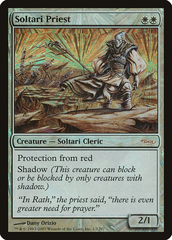 Soltari Priest [Junior Super Series] - Magic: The Gathering - Card Brawlers | Quebec | Canada |