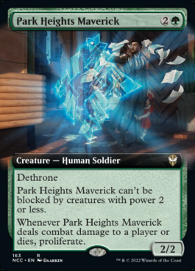 Park Heights Maverick (Extended Art) [Streets of New Capenna Commander] - Magic: The Gathering - Card Brawlers | Quebec | Canada |