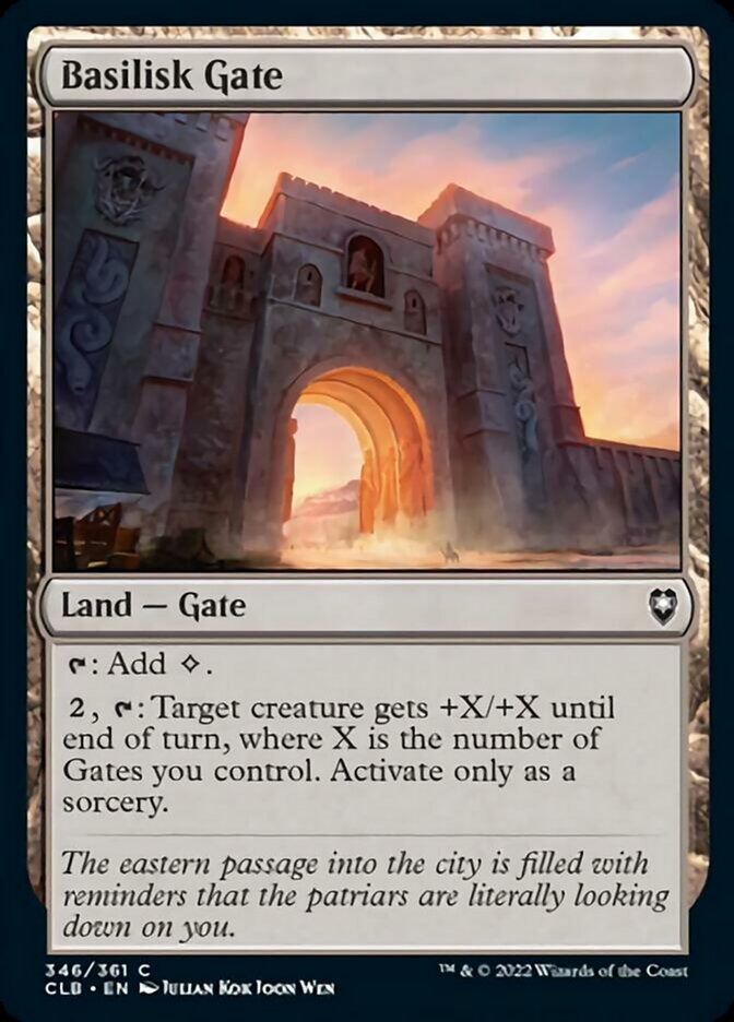 Basilisk Gate [Commander Legends: Battle for Baldur's Gate] - Magic: The Gathering - Card Brawlers | Quebec | Canada |