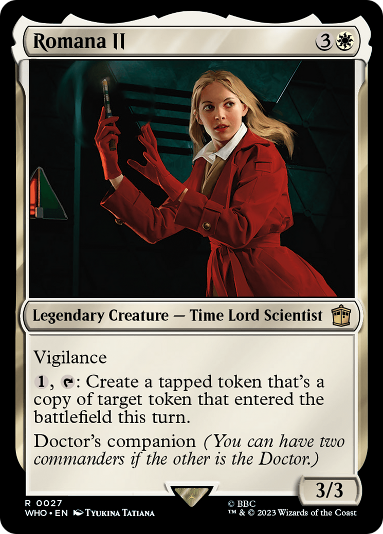 Romana II [Doctor Who] - Magic: The Gathering - Card Brawlers | Quebec | Canada |