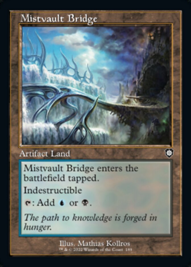 Mistvault Bridge (Retro) [The Brothers' War Commander] - Magic: The Gathering - Card Brawlers | Quebec | Canada |