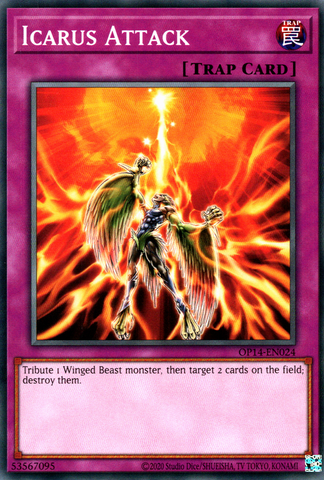 Icarus Attack [OP14-EN024] Common - Yu-Gi-Oh! - Card Brawlers | Quebec | Canada |