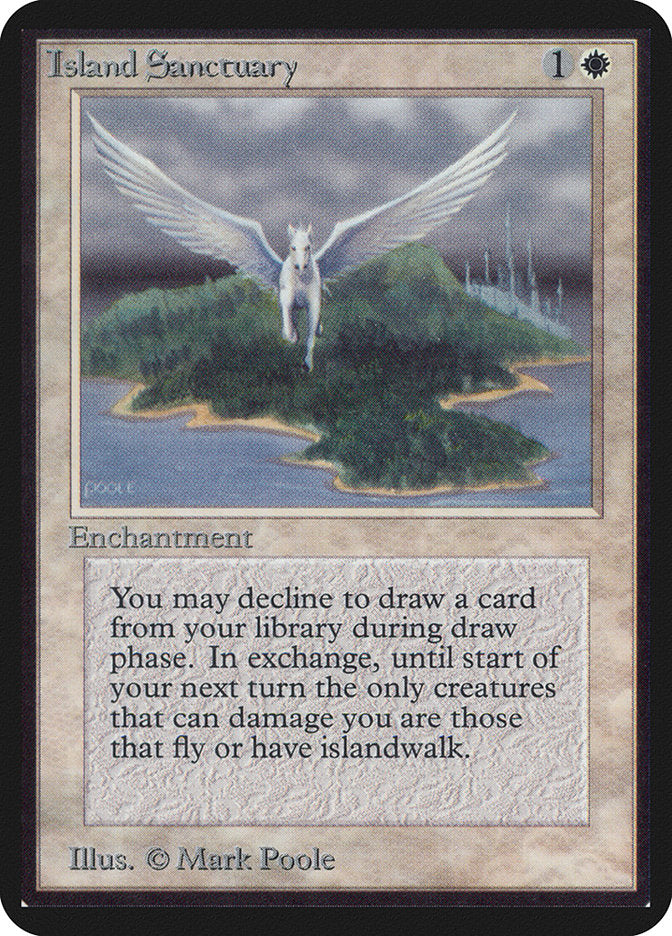 Island Sanctuary [Alpha Edition] - Magic: The Gathering - Card Brawlers | Quebec | Canada |