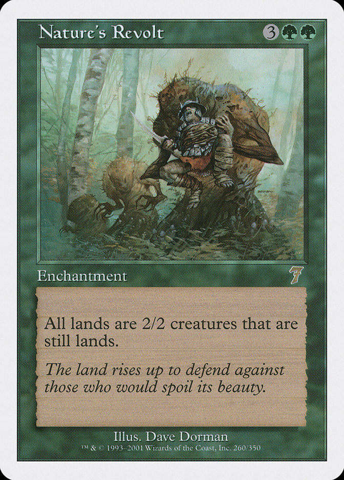 Nature's Revolt [Seventh Edition] - Magic: The Gathering - Card Brawlers | Quebec | Canada |
