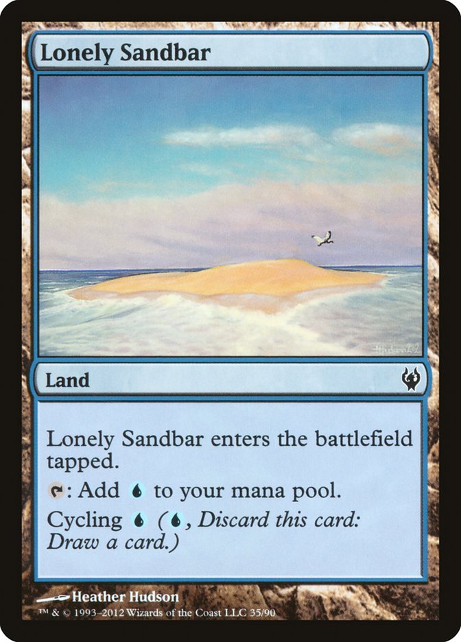 Lonely Sandbar [Duel Decks: Izzet vs. Golgari] - Magic: The Gathering - Card Brawlers | Quebec | Canada |