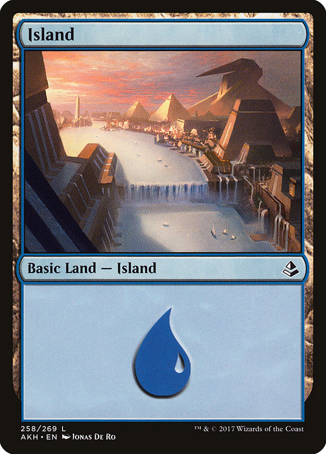 Island (258) [Amonkhet] - Magic: The Gathering - Card Brawlers | Quebec | Canada |