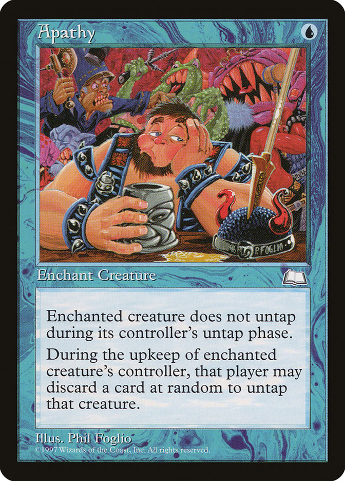 Apathy [Weatherlight] - Magic: The Gathering - Card Brawlers | Quebec | Canada |
