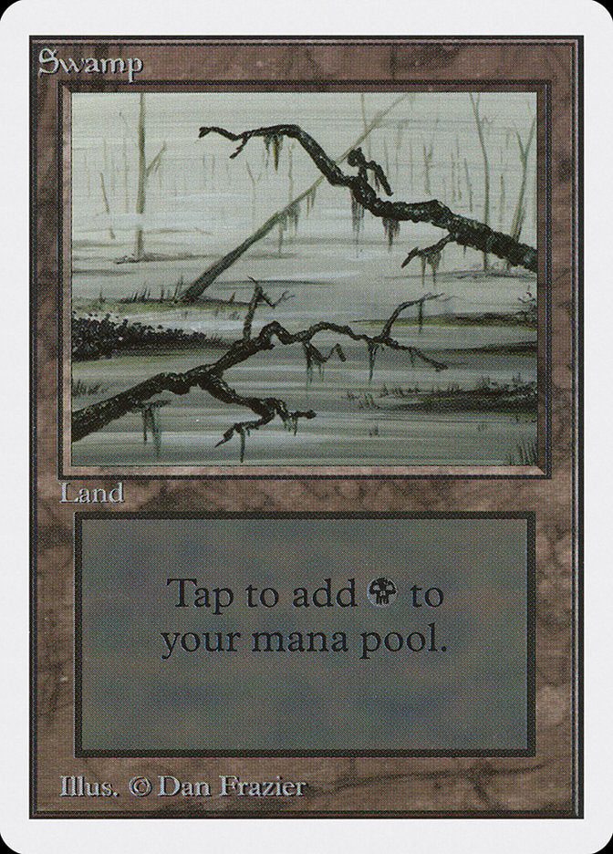 Swamp (296) [Unlimited Edition] - Magic: The Gathering - Card Brawlers | Quebec | Canada |