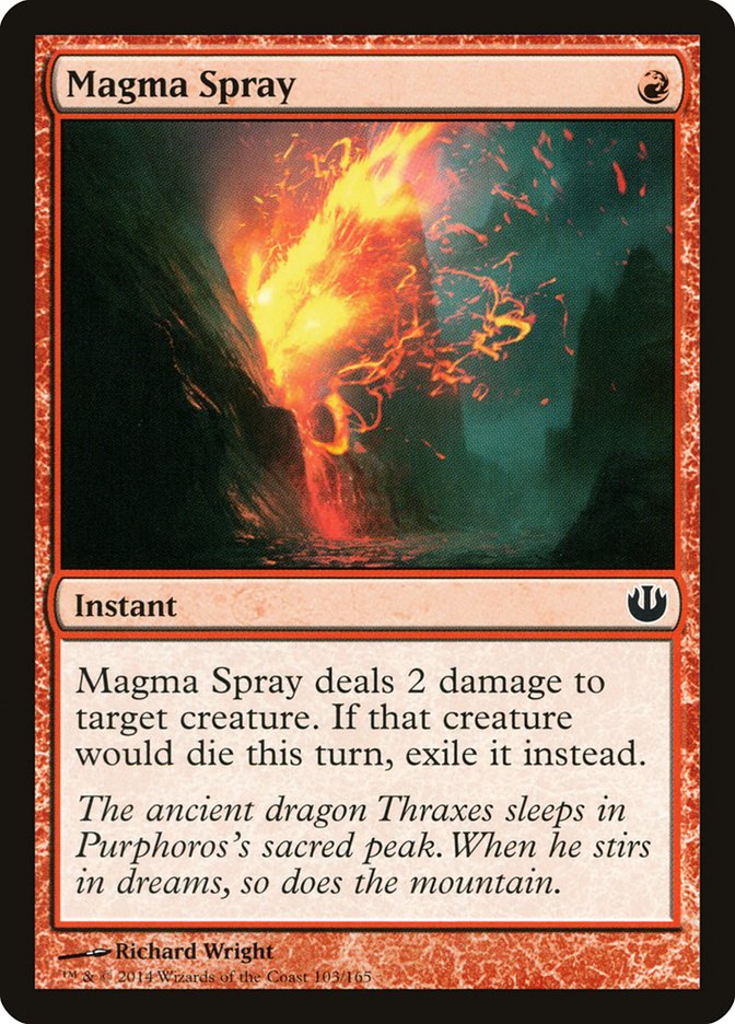 Magma Spray [Journey into Nyx] - Magic: The Gathering - Card Brawlers | Quebec | Canada |
