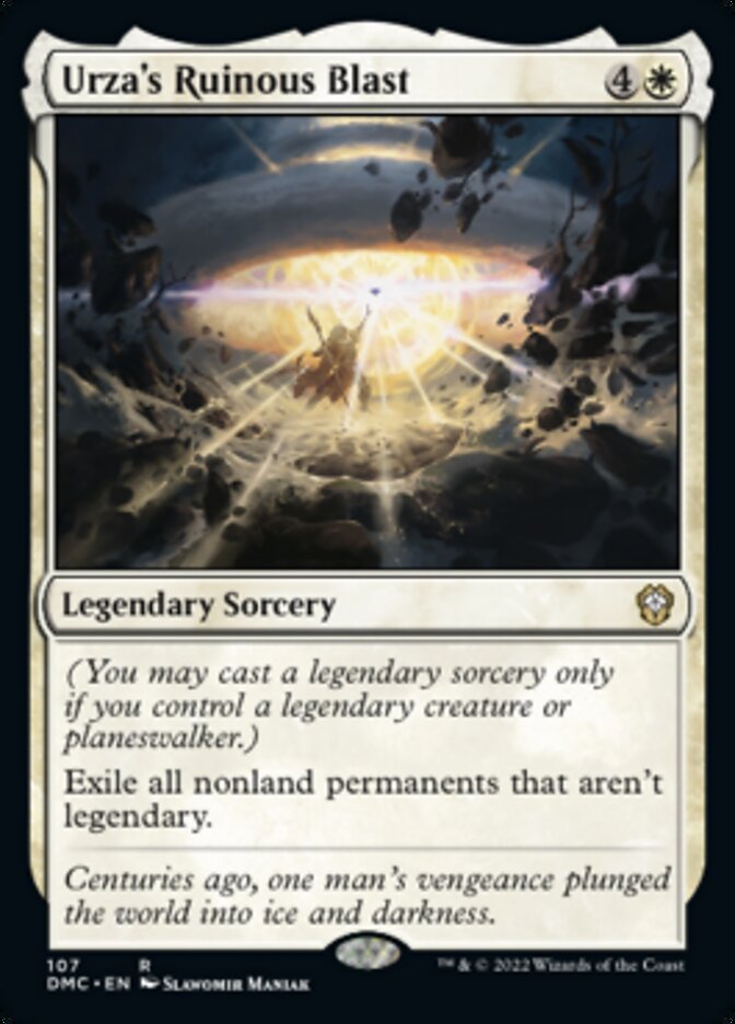 Urza's Ruinous Blast [Dominaria United Commander] - Magic: The Gathering - Card Brawlers | Quebec | Canada |