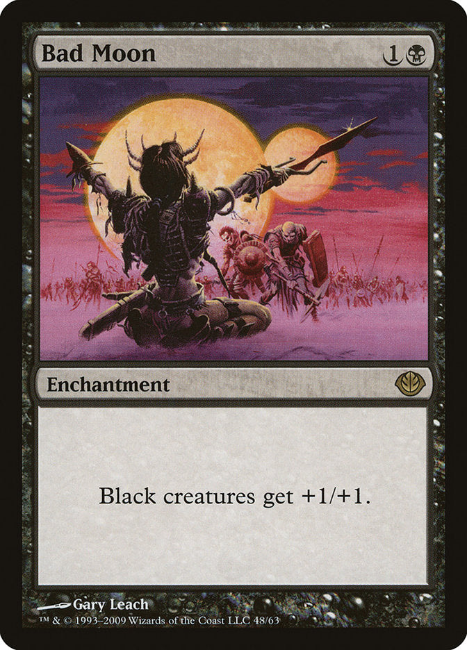 Bad Moon [Duel Decks: Garruk vs. Liliana] - Magic: The Gathering - Card Brawlers | Quebec | Canada |