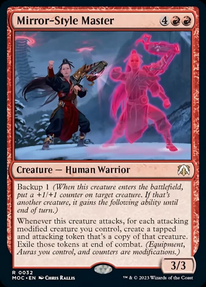 Mirror-Style Master [March of the Machine Commander] - Magic: The Gathering - Card Brawlers | Quebec | Canada |